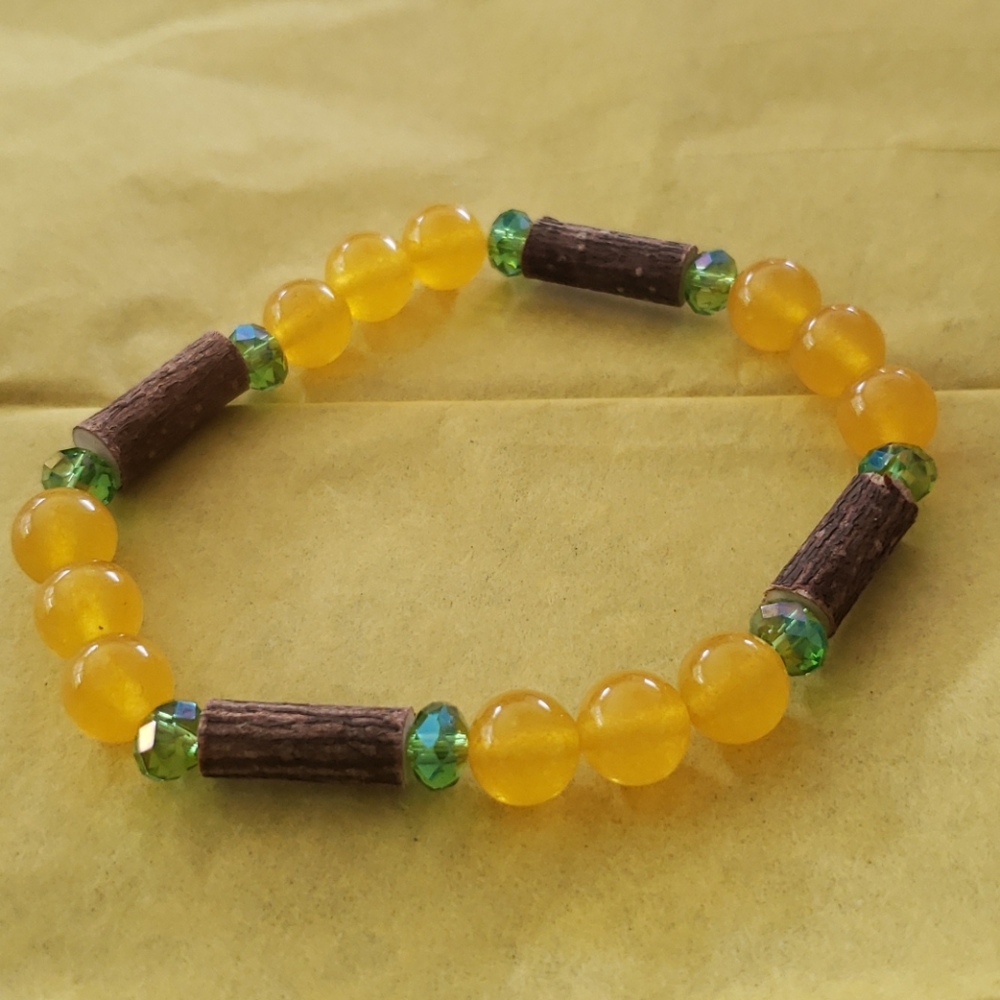 South american topaz healing bracelet